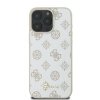 Guess GUHMP16LPGPYSH iPhone 16 Pro 6.3 biały/white hardcase Peony Script Logo MagSafe